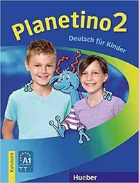 Planetino 2 Kursbuch Arbeitsbuch MIT CD کتاب آلمانی پلانتینو 2