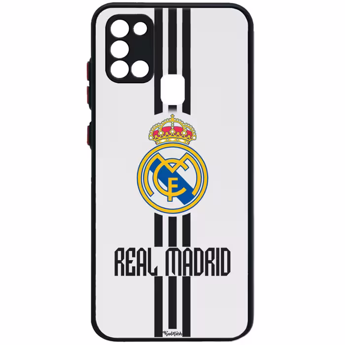 کاور طرح Real Madrid مناسب برای گوشی موبایل سامسونگ Galaxy A21S 