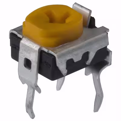 مقاومت پتانسیومتر 2.2 کیلو اهم مدل WH06-2C-2.2K بسته 5 عددی