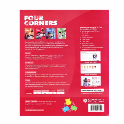 کتاب Four Corners 2 Video Activity Second Edition اثر Jack C. Richards And David Bohlke انتشارات الوندپویان