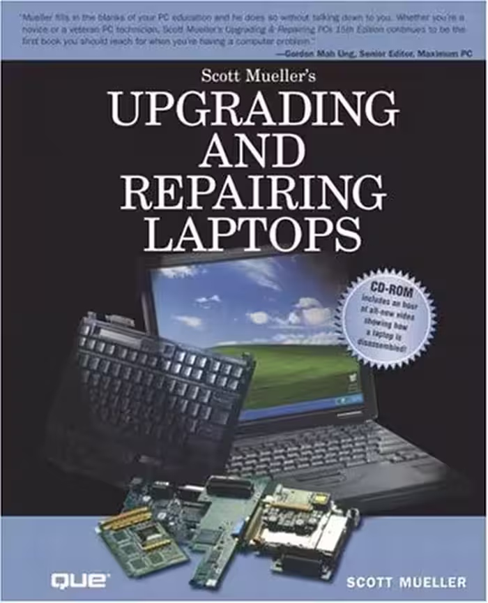 خرید و دانلود نسخه کامل کتاب Upgrading and Repairing Laptops