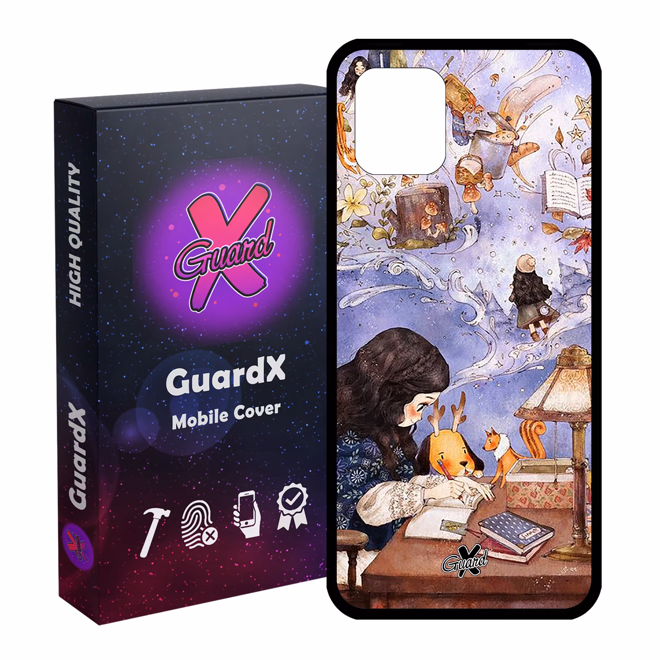 کاور گارد ایکس طرح دختر مدل Glass10293 مناسب برای گوشی موبایل سامسونگ Galaxy Note 10 Lite