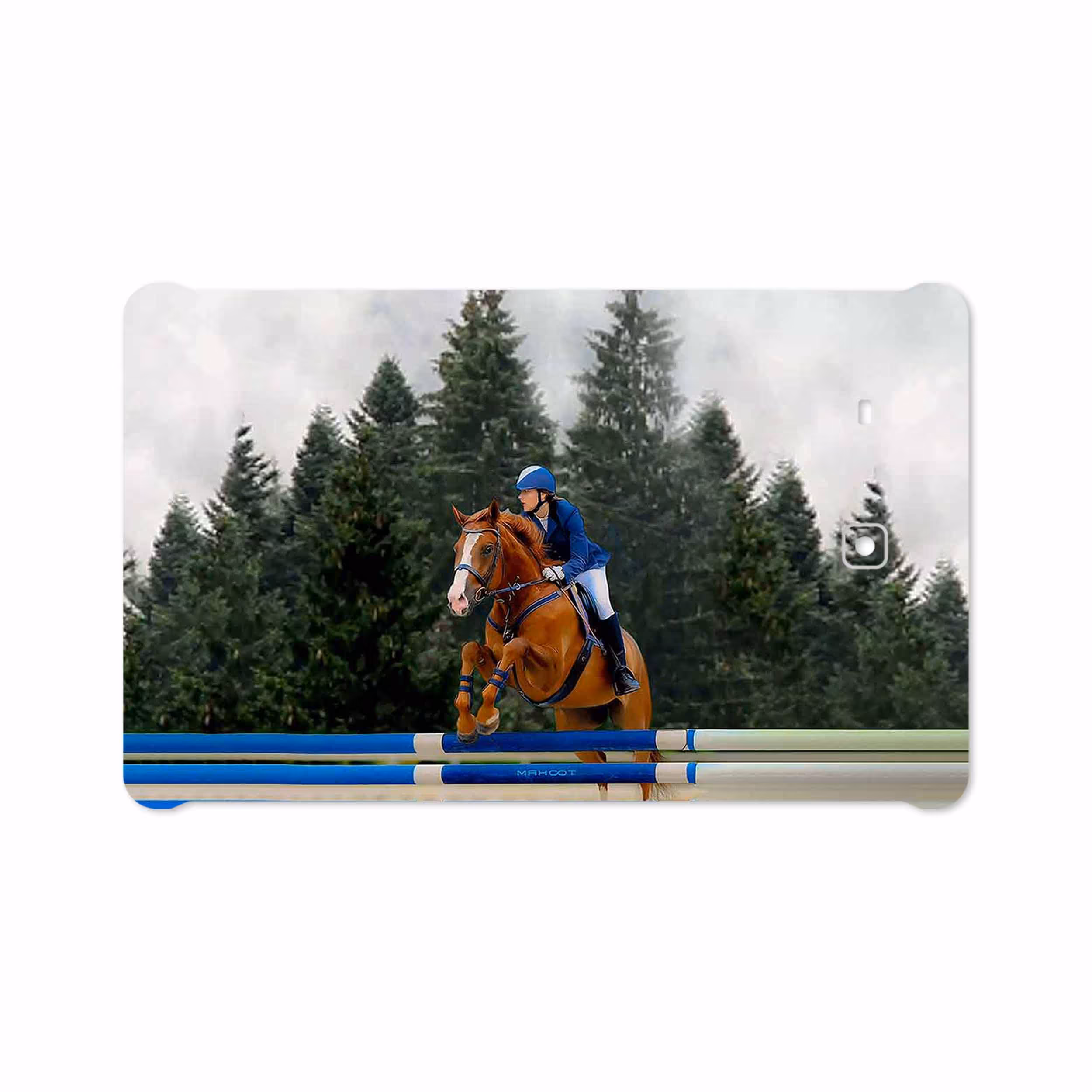 برچسب پوششی ماهوت مدل Equestrianism مناسب برای تبلت سامسونگ Galaxy Tab E 9.6 2015 T560