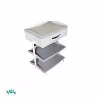 ترالی زیبایی یک کشو دستگیره دار رویه فایبر درجه یک
