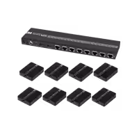 اسپلیتر اکستندر 1 به 8 HDMI ویکینگ مدل V-King VK-E18T HDMI Extender Splitter