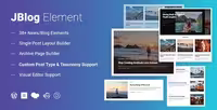 دانلود افزونه JBlog Elements برای وردپرس