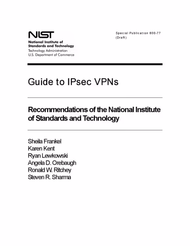 خرید و دانلود نسخه کامل کتاب Guide to IPsec VPNs: recommendations of the National Institute of Standards and Technology