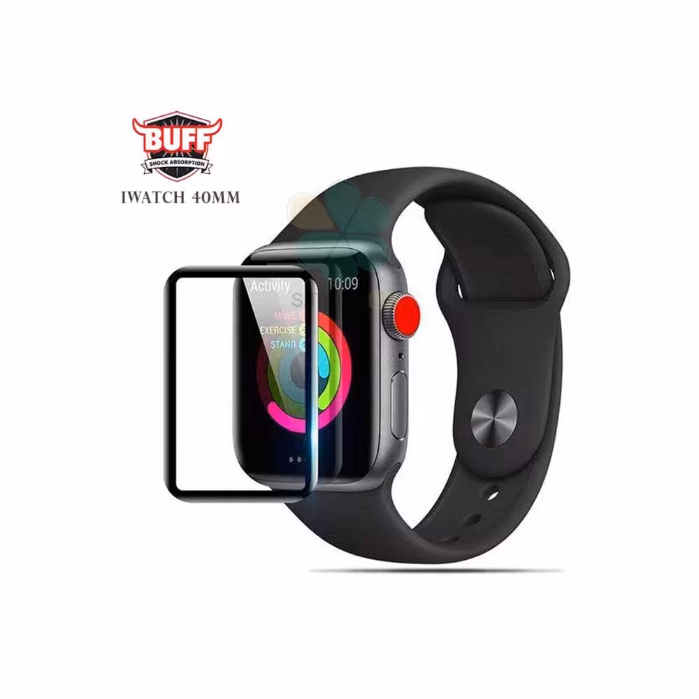 محافظ صفحه گلس ساعت اپل واچ Apple Watch 40mm مدل Buff 5D