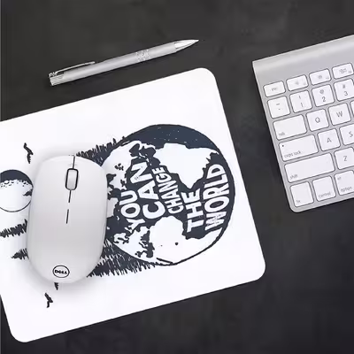 ماوس پد طرح تو میتونی دنیارو تغییر بدی کد 3379