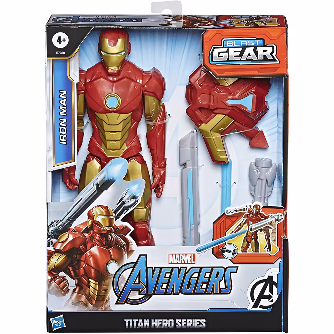 اکشن فیگور هاسبرو مدل Iron Man Blast Gear
