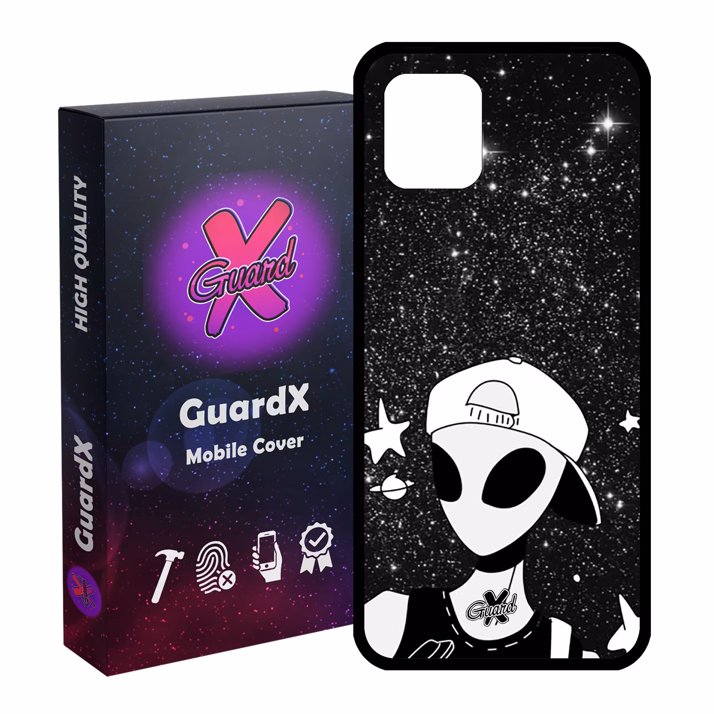 کاور گارد ایکس طرح Alien مدل Glass10307 مناسب برای گوشی موبایل سامسونگ Galaxy Note 10 Lite