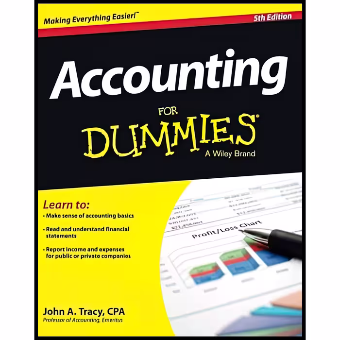 کتاب Accounting For Dummies اثر John A. Tracy انتشارات For Dummies