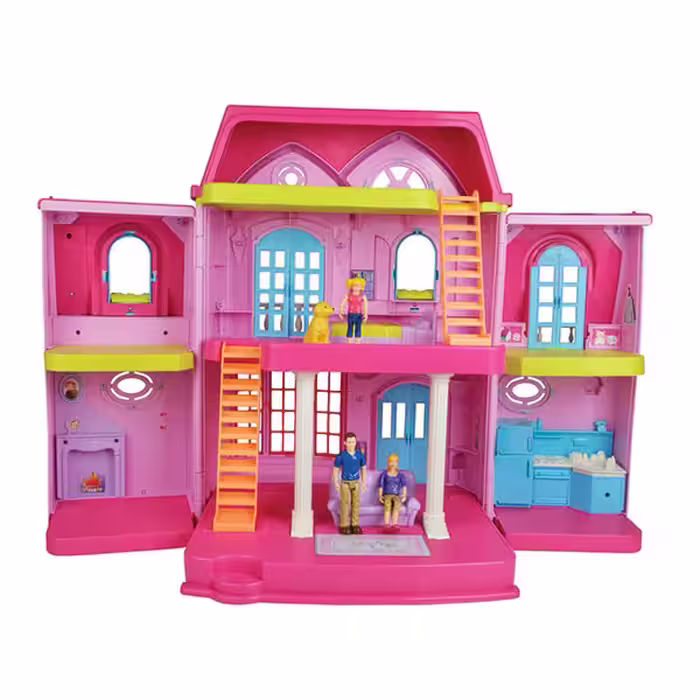 اسباب بازی رد باکس مدل خانه بزرگ و کلاسیک عروسک کد 22946-1