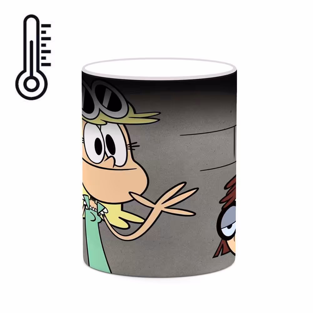 ماگ حرارتی کاکتی طرح کارتون The Loud House مدل mgh23443