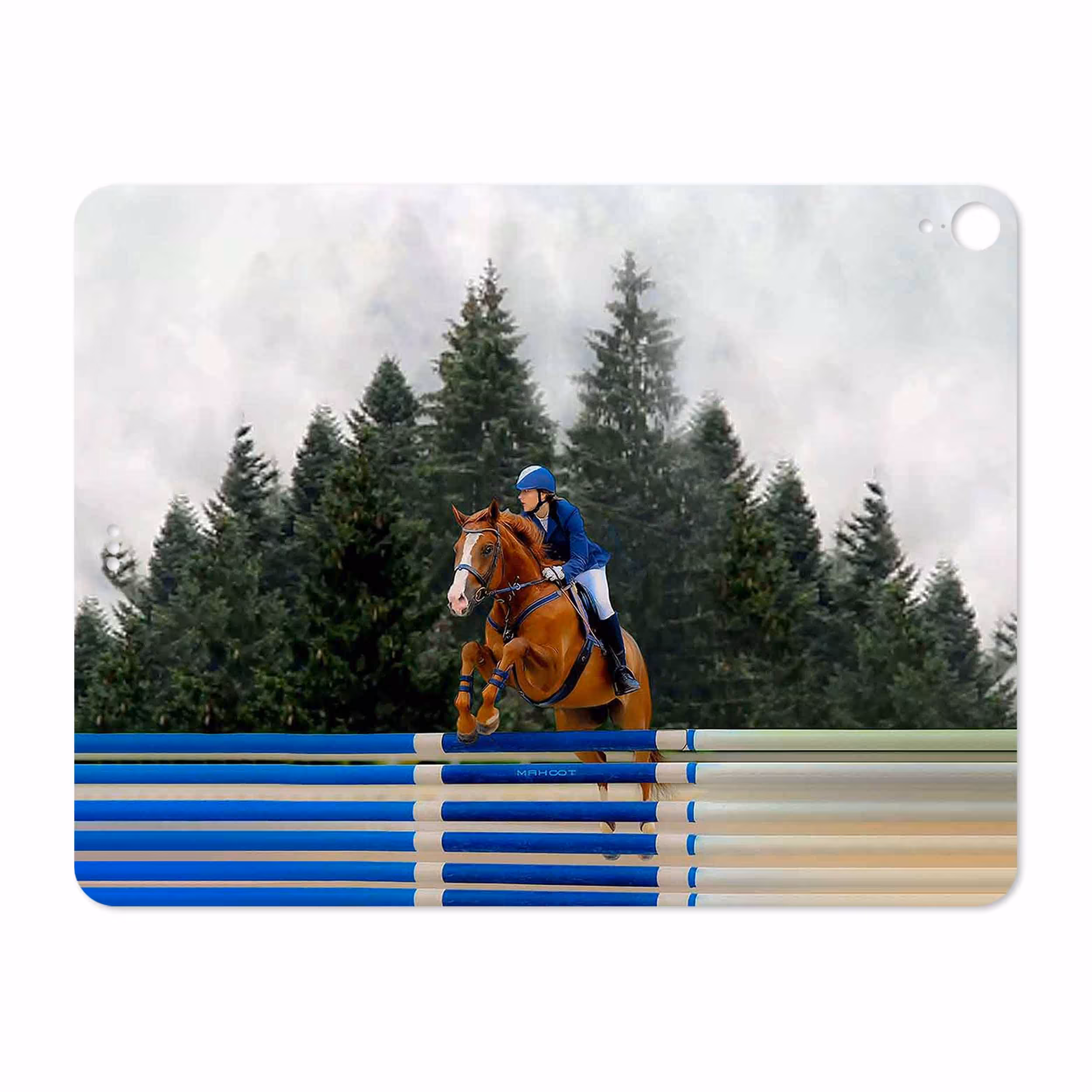 برچسب پوششی ماهوت مدل Equestrianism مناسب برای تبلت اپل iPad Pro 12.9 (GEN 3) 2018 A1983