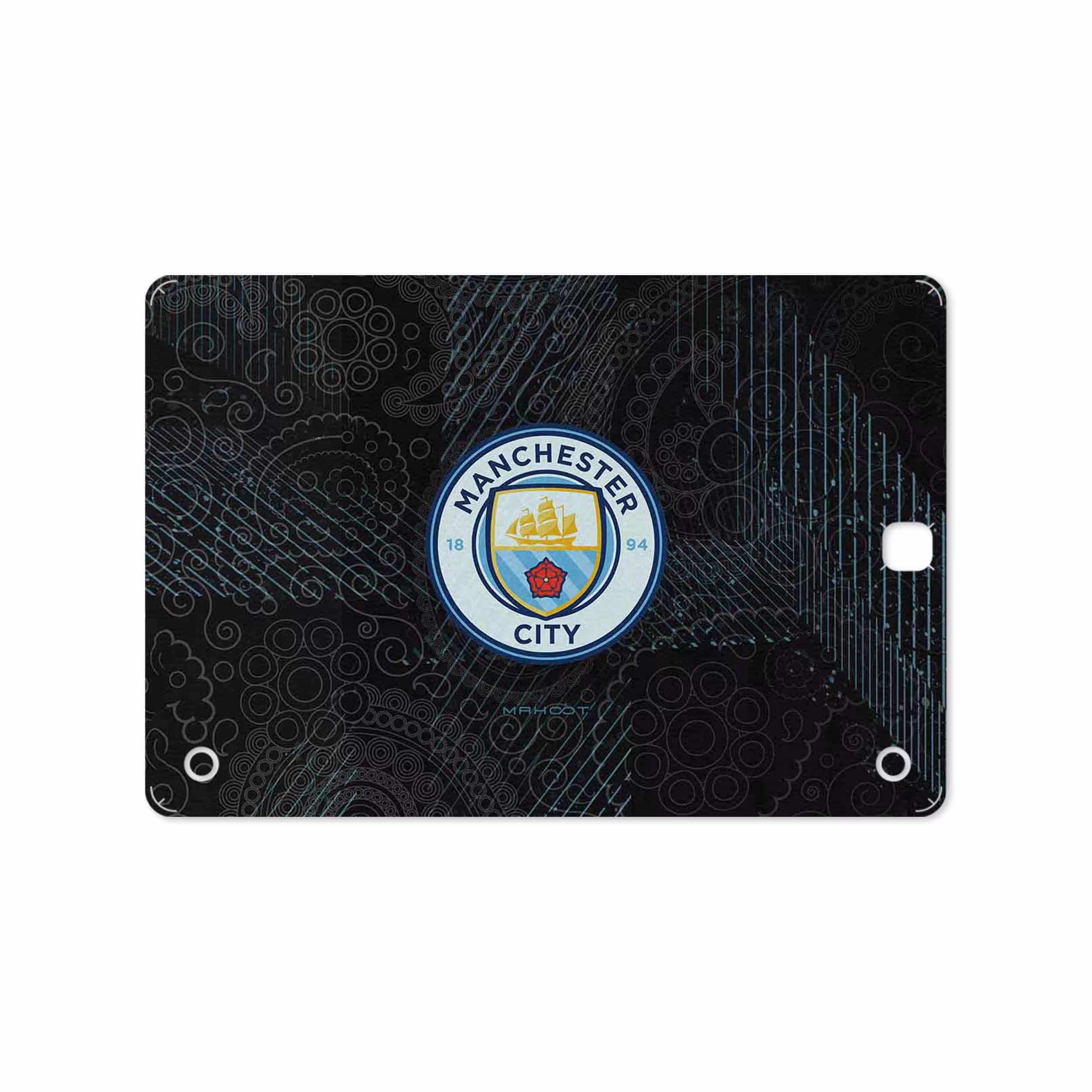 برچسب پوششی ماهوت مدل Manchester-City مناسب برای تبلت سامسونگ Galaxy Tab A 9.7 2015 T555