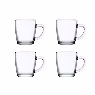 لیوان پاشاباغچه مدل Basic کد 55531 مجموعه 4 عددی