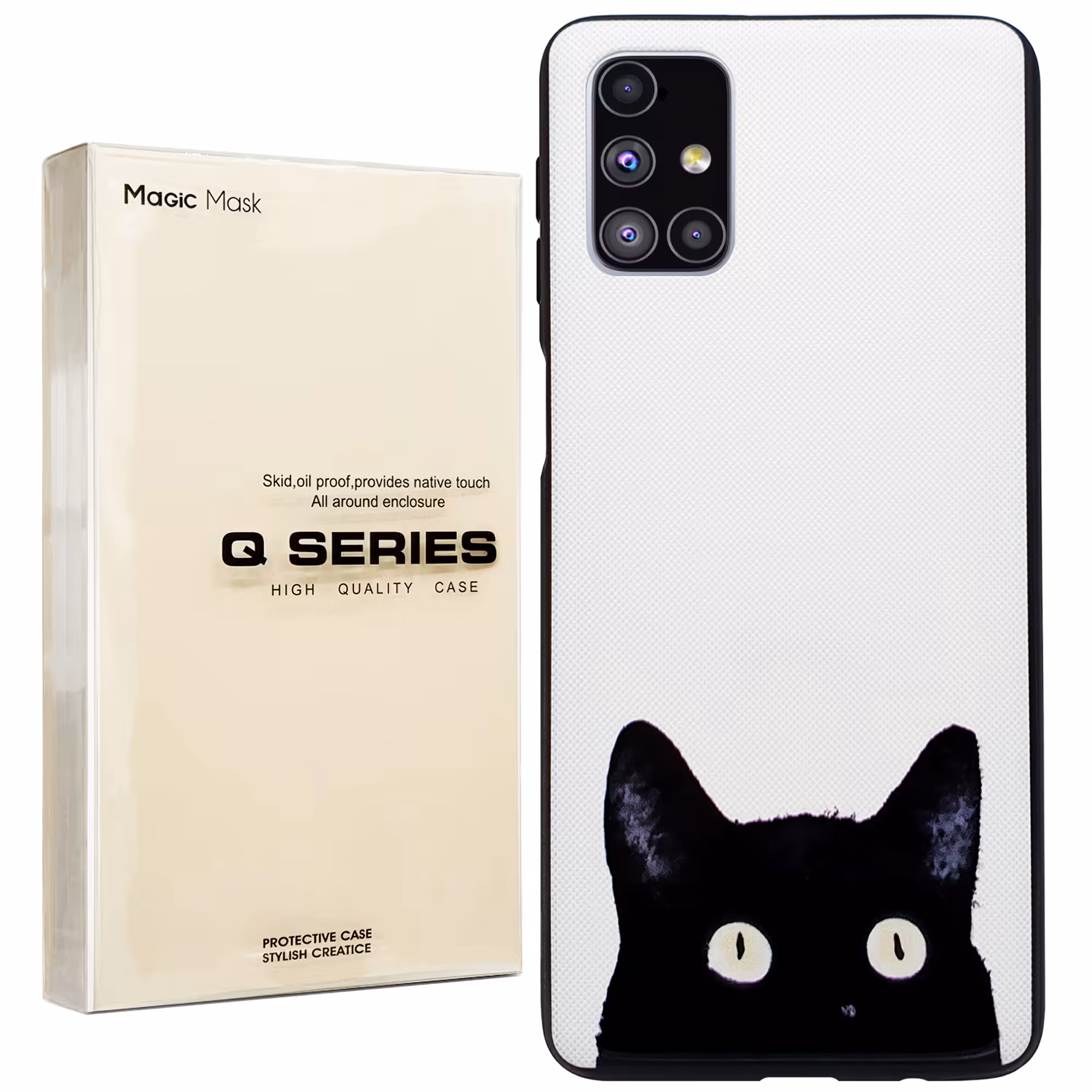 کاور مجیک مسک مدل full colour مناسب برای گوشی موبایل سامسونگ GALAXY M31S 