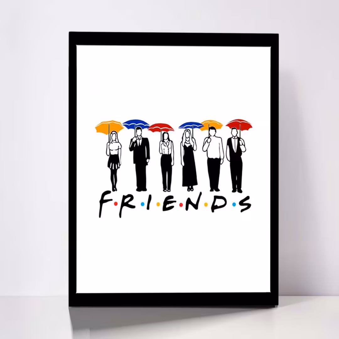 تابلو مدل Friends کد F-5001