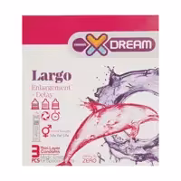 کاندوم ایکس دریم مدل LARGO بسته 3 عددی