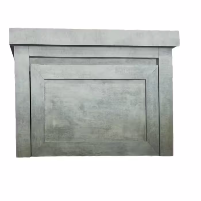 روشویی کابینتی بدون پایه طوسی رنگ