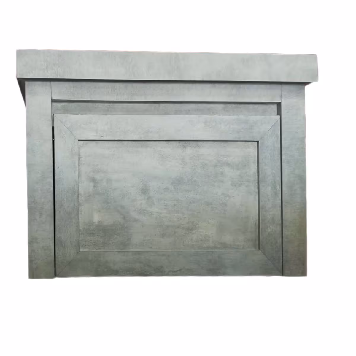 روشویی کابینتی بدون پایه طوسی رنگ