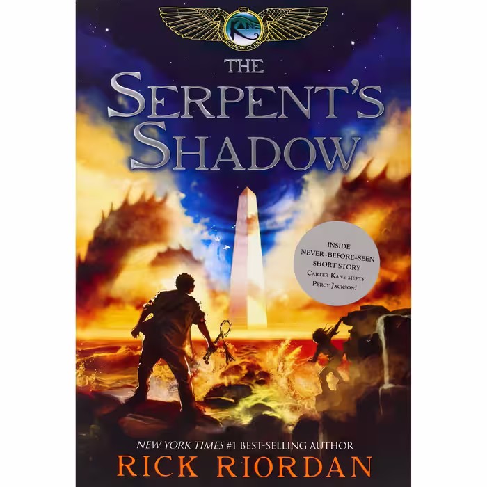 کتاب The Serpents Shadow  اثر Rick Riordan انتشارات Hyperion Book CH