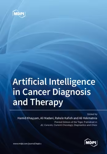 خرید و دانلود نسخه کامل کتاب Artificial Intelligence in Cancer Diagnosis and Therapy