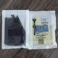 بست کمربندی آنتی UV سی بی سی 10سانت 2.5میلیمتری تعداد 10بسته (1000 تا بست ) باکیفیت و با ضمانت یکساله