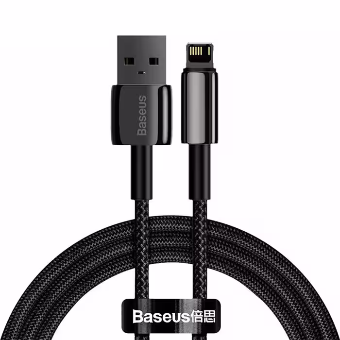 کابل USB به لایتنینگ باسئوس مدل 2.4A calwj-01 طول 1 متر