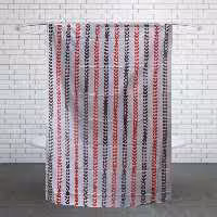 پرده حمام اومیا کد SC-03 سایز 180×200 سانتی متر
