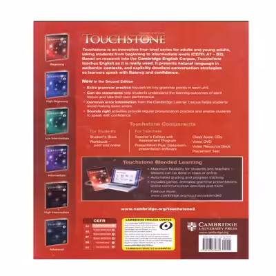 کتاب Touchstone اثر جمعی از نویسندگان انتشارات آرماندیس چهار جلدی