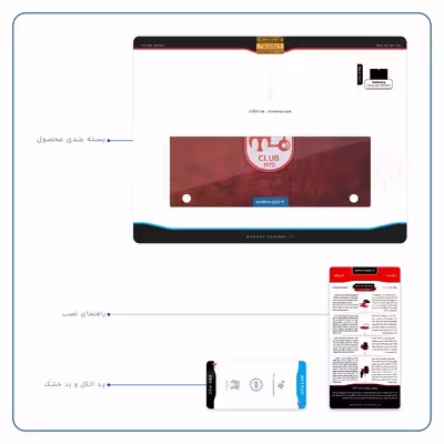 برچسب پوششی ماهوت مدل Tractor مناسب برای تبلت سامسونگ Galaxy Tab S 10.5 2014 T800