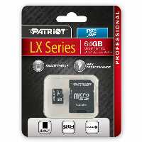 کارت حافظه میکرو اس دی پاتریوت LX 64 گیگ