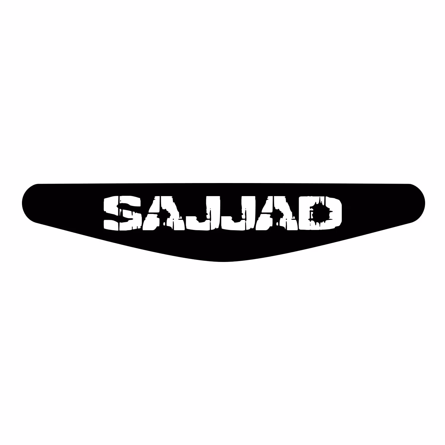 برچسب لایت بار دسته پلی استیشن 4 ونسونی طرح Sajjad