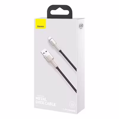 کابل تبدیل USB به لایتنینگ باسئوس مدل CAFULE-A01 2.4 A طول 1 متر