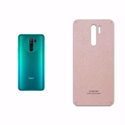 برچسب پوششی ماهوت مدل Rose Gold Leather مناسب برای گوشی موبایل شیائومی Redmi 9