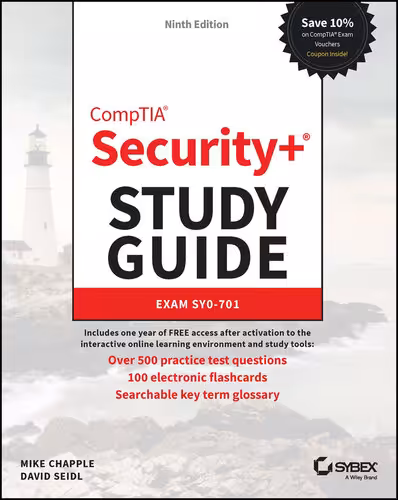 خرید و دانلود نسخه کامل کتاب CompTIA Security  Study Guide with over 500 Practice Test Questions : Exam SY0-701