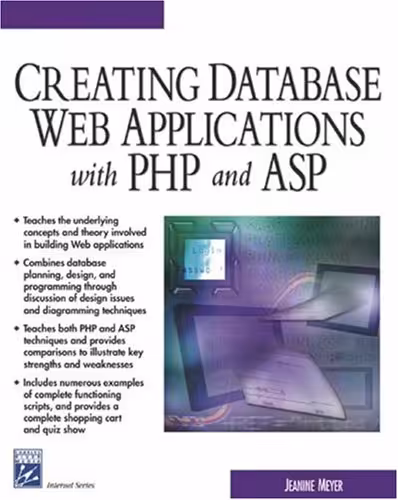 خرید و دانلود نسخه کامل کتاب Creating Database Web Applications with PHP and ASP
