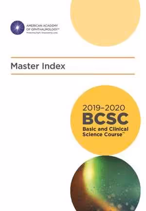 [PDF] دانلود کتاب 2019-2020 BCSC (Basic and Clinical Science Course), Master index, 2019th ed, 2019