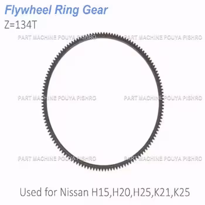 دنده فلایویل لیفتراک نیسان مدل Nissan H15,H20,H25,K21,K25