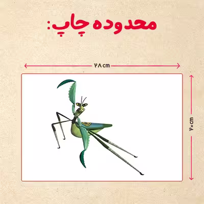 پازل 35 تکه مدل پاندا مونگ فو کار کد 80