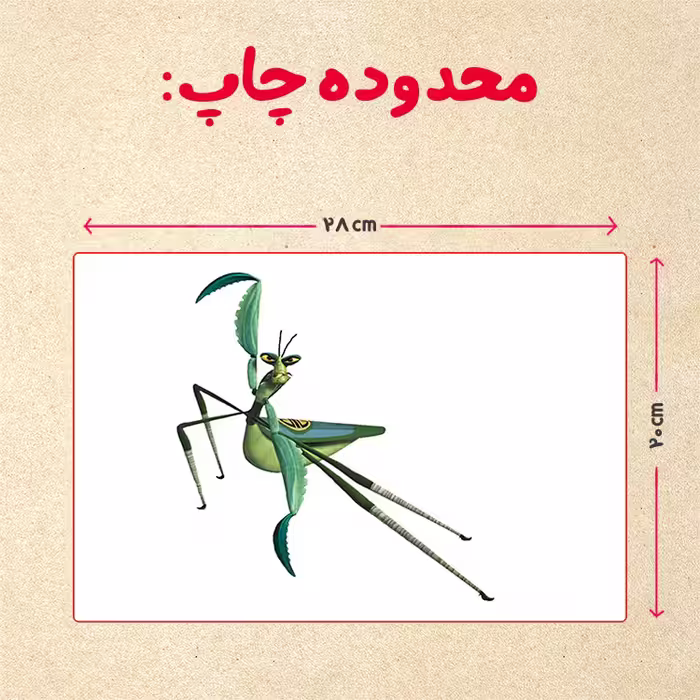 پازل 35 تکه مدل پاندا مونگ فو کار کد 80
