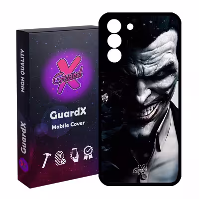 کاور گارد ایکس طرح جوکر مدل Glass10152 مناسب برای گوشی موبایل سامسونگ Galaxy S21 FE