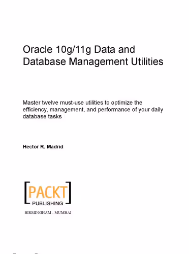 خرید و دانلود نسخه کامل کتاب Oracle 10g/11g Data and Database Management Utilities