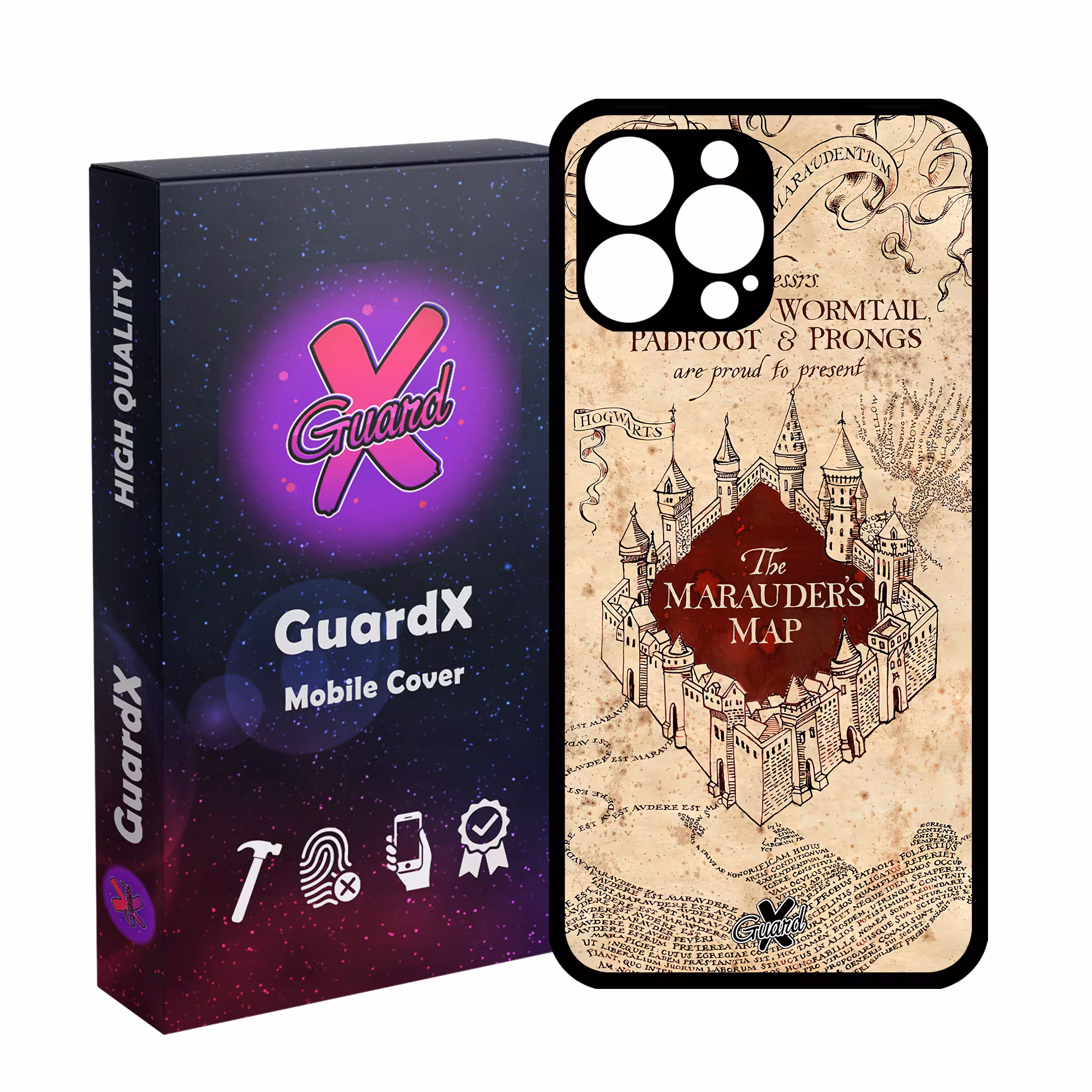 کاور گارد ایکس طرح هری پاتر مدل Glass10490 مناسب برای گوشی موبایل اپل iPhone 13 Pro Max