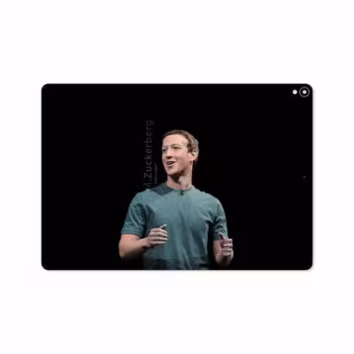 برچسب پوششی ماهوت مدل Mark Zuckerberg مناسب برای تبلت اپل iPad Pro 10.5 2017 A1701