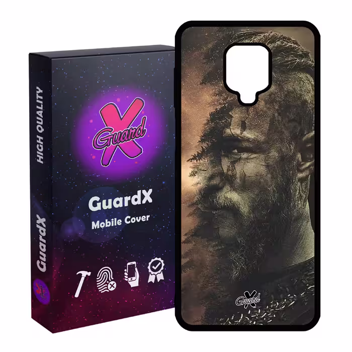 کاور گارد ایکس طرح Ragnar مدل Glass10347 مناسب برای گوشی موبایل شیائومی Redmi Note 9S / Note 9 Pro / Note 9 Pro Max