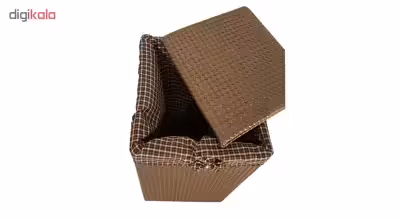 سبد رخت چرک مدل checkered