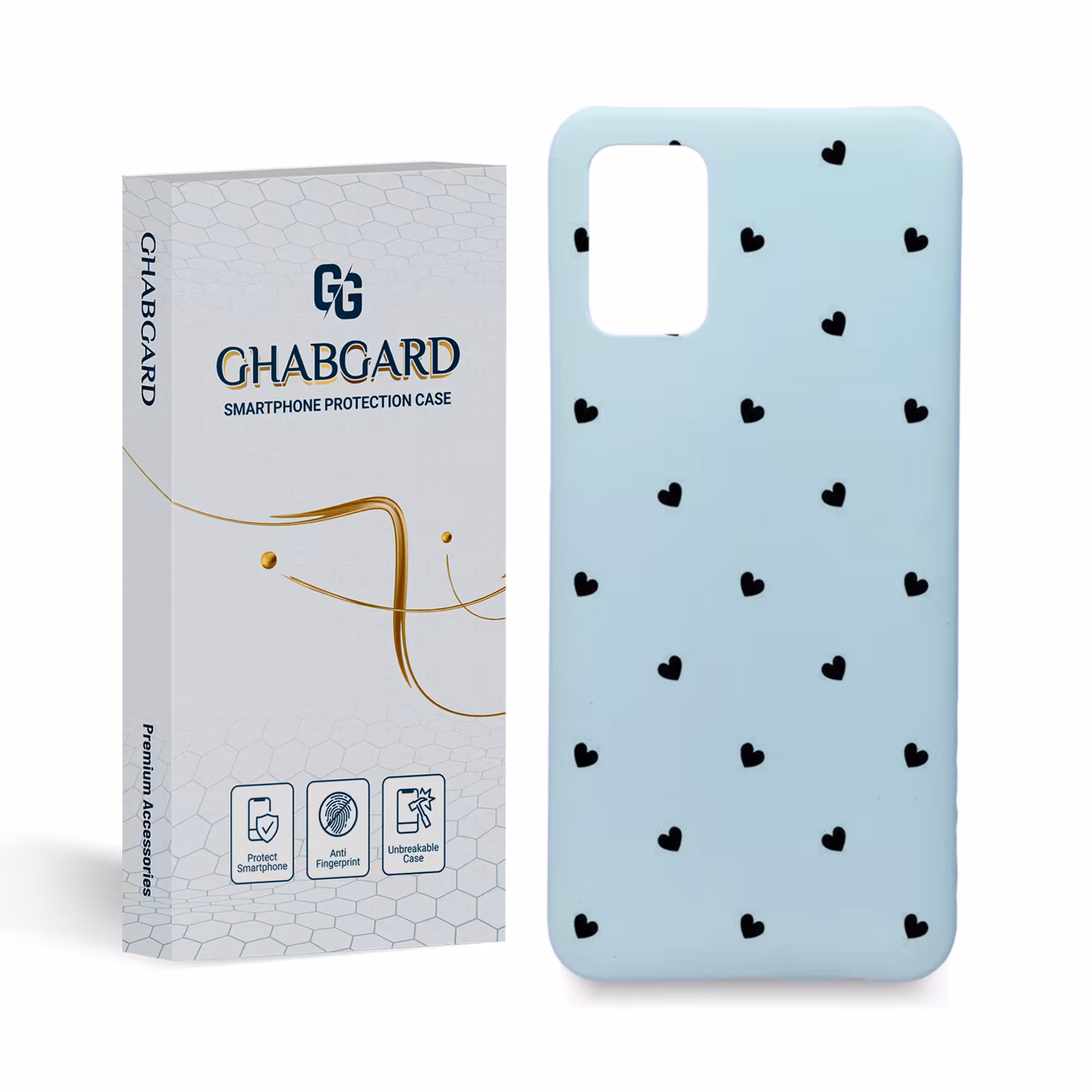 کاور قاب گارد مدل ساده مناسب برای گوشی موبایل سامسونگ galaxy a02s